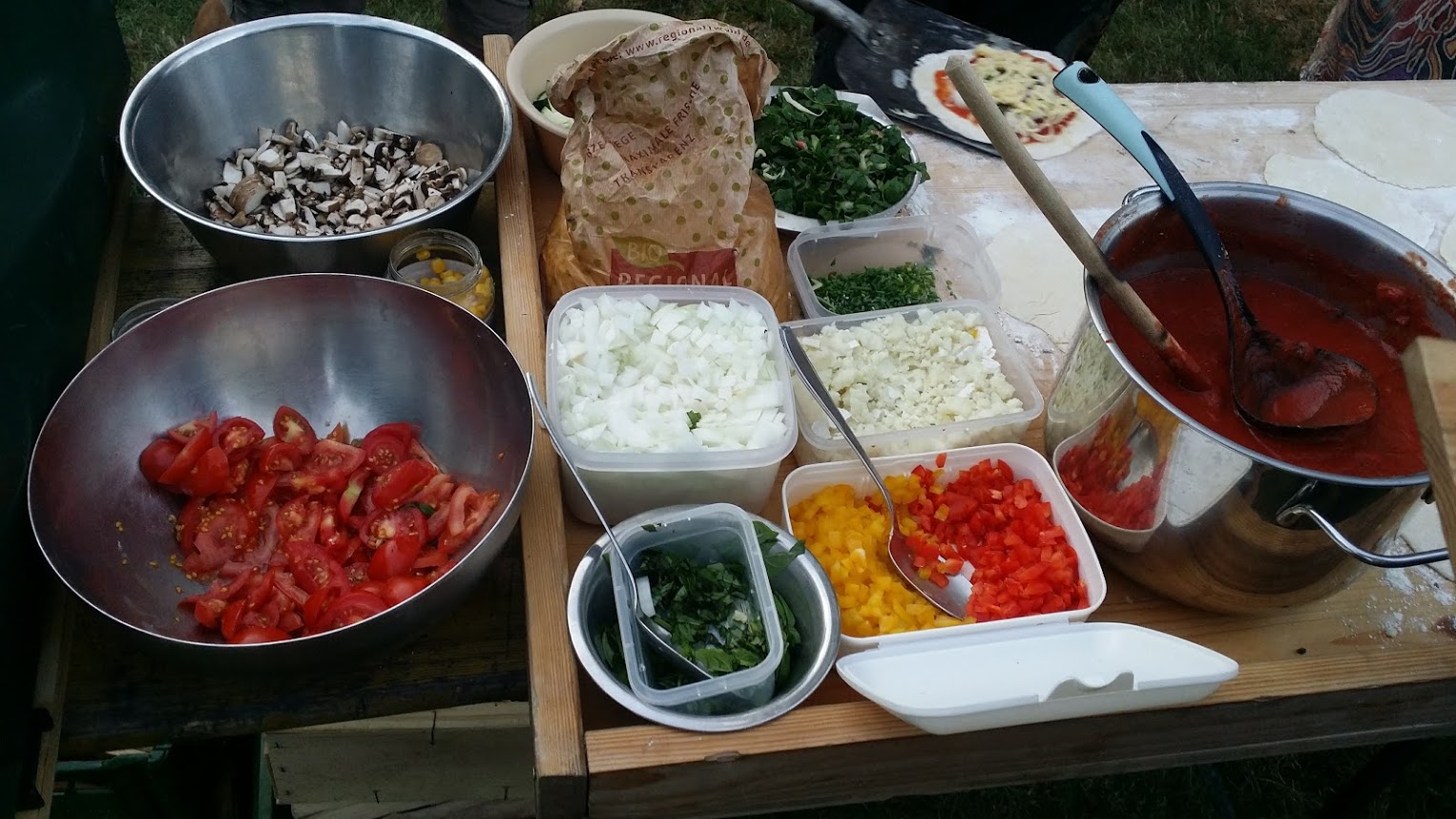 Pizza Zutaten - »wirundjetzt«